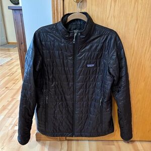 Women’s Patagonia winter coat.